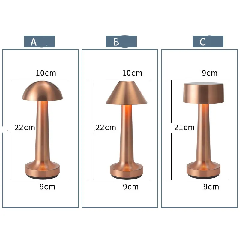 Retro Metal Masa Lambası