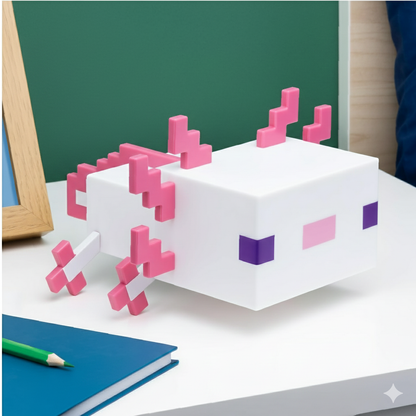 Minecraft Axolotl Lamba