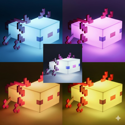 Minecraft Axolotl Lamba