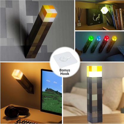 Minecraft Kumtaşı Meşale Işığı